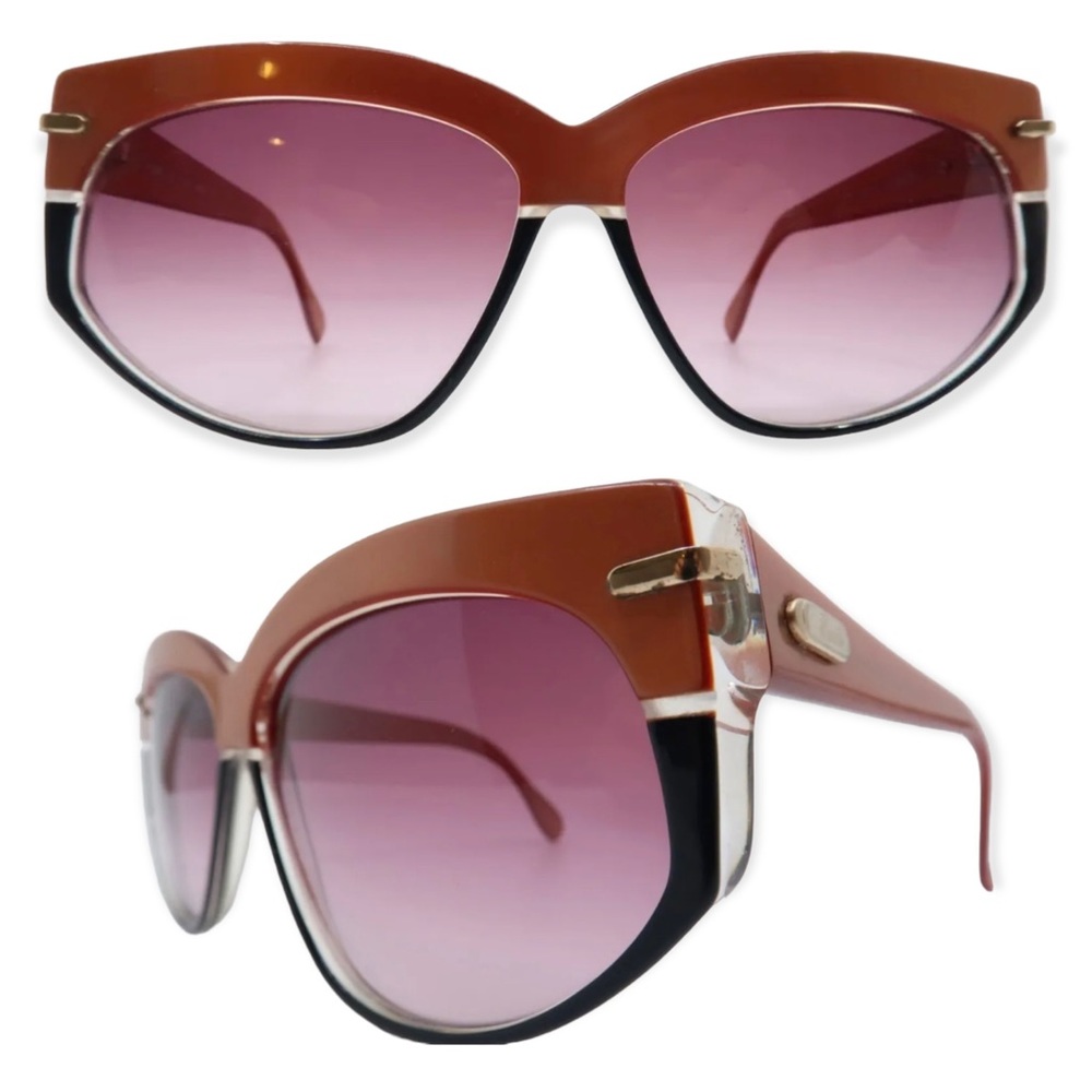 Vintage 70s Silhouette Sunglasses, Mod 3081, Angular Sunglasses, Made in Austria